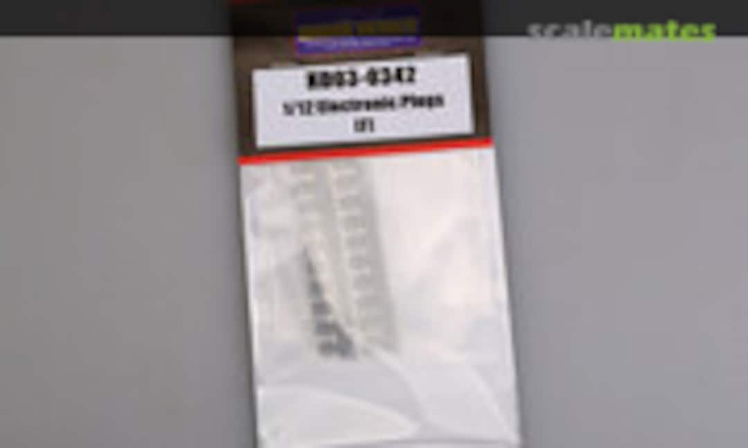 1:12 Electronic Plugs F (Hobby Design HD03-0342) HD03-0342