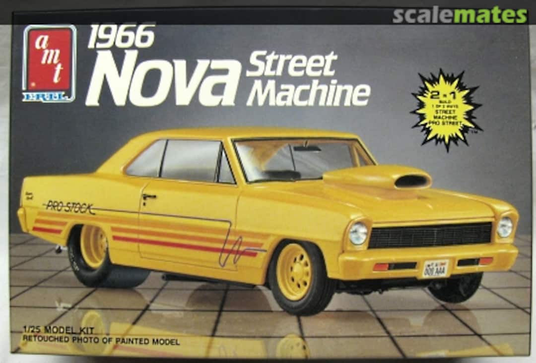 Boxart 1966 Nova Street Machine 6769 AMT/ERTL Boxart 1966 Nova Street Machine 6769 AMT/ERTL