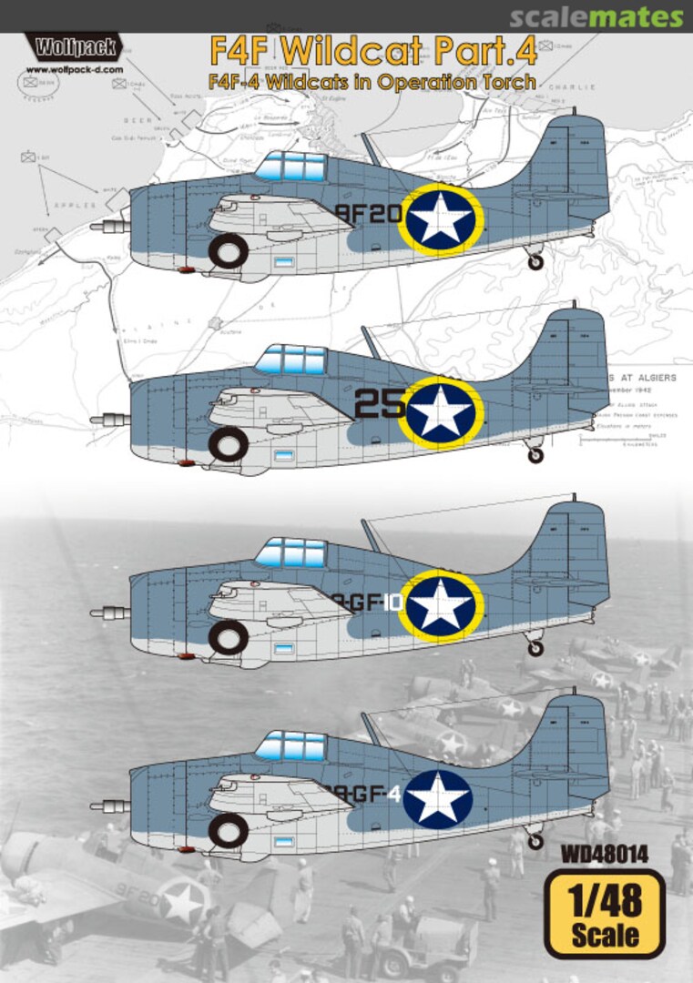 Boxart F4F Wildcat Part 4 WD48014 Wolfpack Boxart F4F Wildcat Part 4 WD48014 Wolfpack