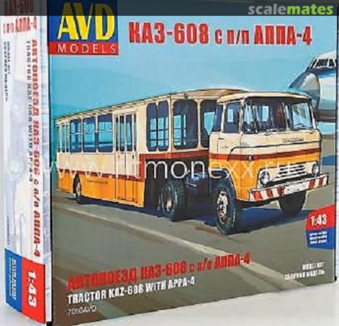 Boxart KAZ-608 with APPA-4 7050 AVD Models Boxart KAZ-608 with APPA-4 7050 AVD Models