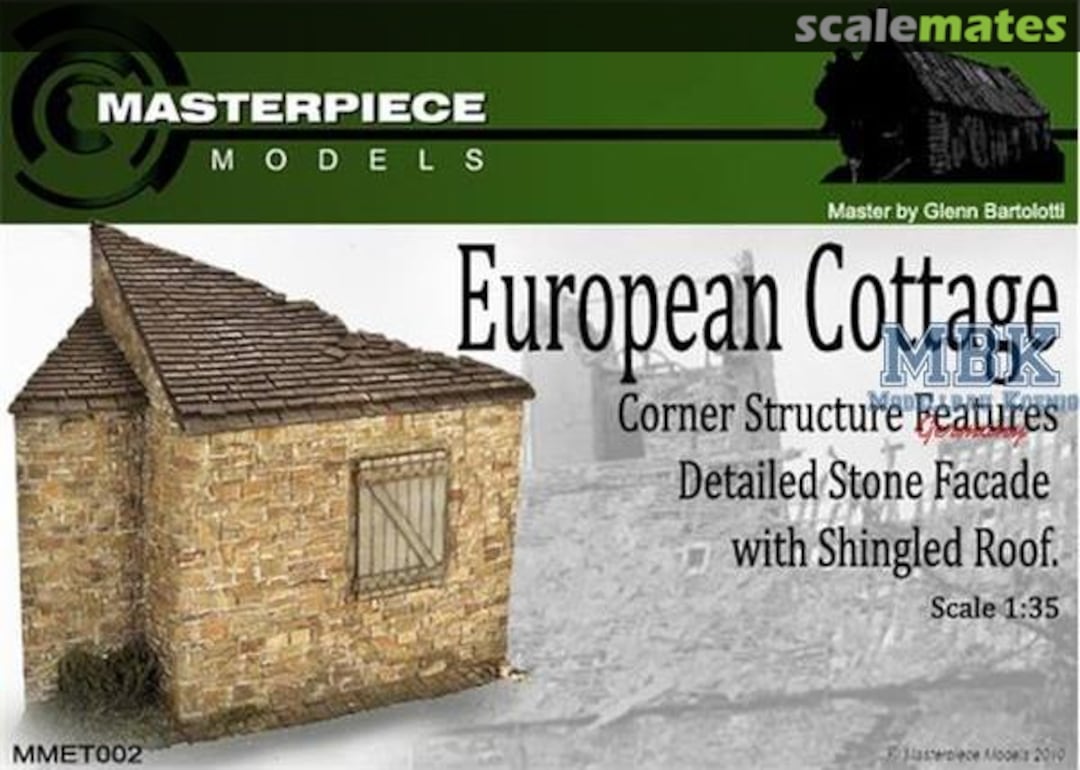 Boxart European Cottage 1:35 MMET02 Masterpiece Models