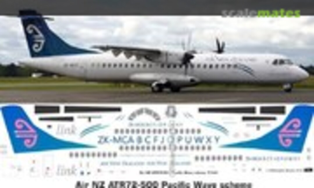 1:72 ATR72-500 Air New Zealand Pacific Wave (Oldmodels Decals OMD1221) OMD1221