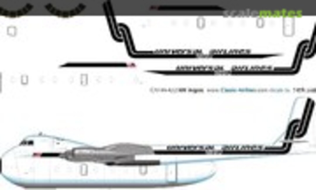1:144 Universal Airlines AW Argosy (Classic Airlines CA144-423) CA144-423