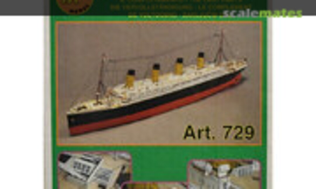 1:200 R.M.S. Titanic Part 5 (Mantua Model 729)