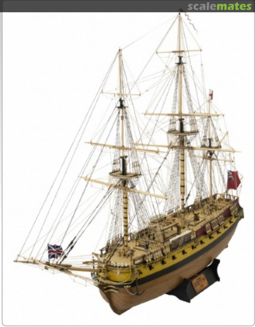 Boxart HMS Sirius 1787 KTMS1004 Modellers Shipyard