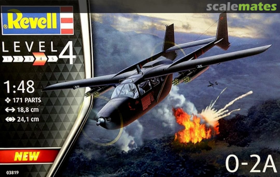 Boxart O-2A 03819 Revell Boxart O-2A 03819 Revell