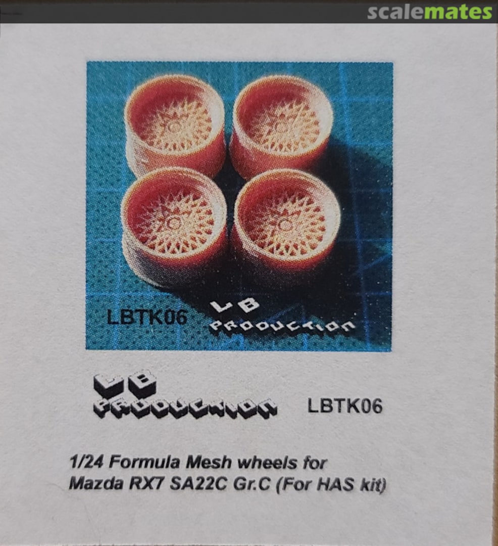 Boxart Formula Mesh Wheels LBTK06 LB Production Boxart Formula Mesh Wheels LBTK06 LB Production