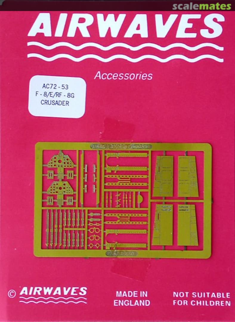 Boxart F-8E / RF-8G Crusader AC72-53 Airwaves Boxart F-8E / RF-8G Crusader AC72-53 Airwaves