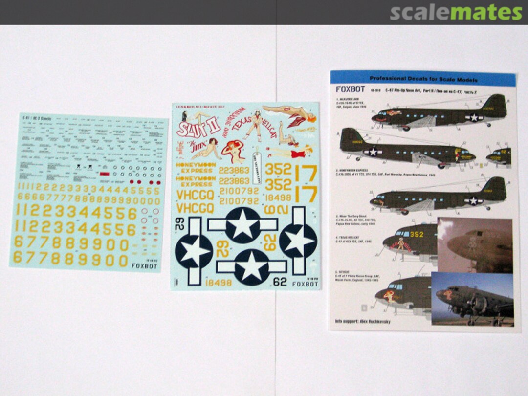 Boxart C-47 Pin-Up Nose Art 48-018 Foxbot Boxart C-47 Pin-Up Nose Art 48-018 Foxbot