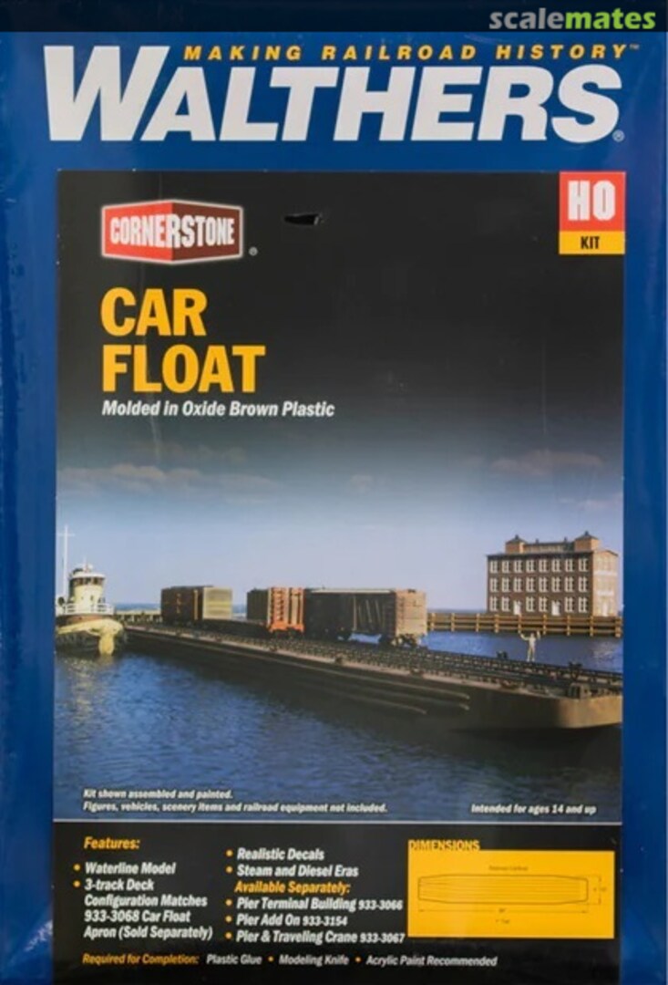 Boxart Railroad Car Float 933-3152 Walthers