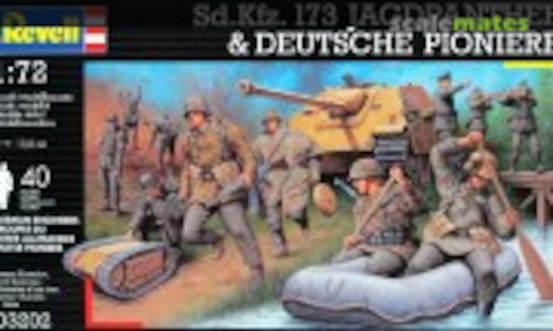 1:72 Sd.Kfz. 173 Jagdpanther &amp; Deutsche Pioniere (Revell 03202)