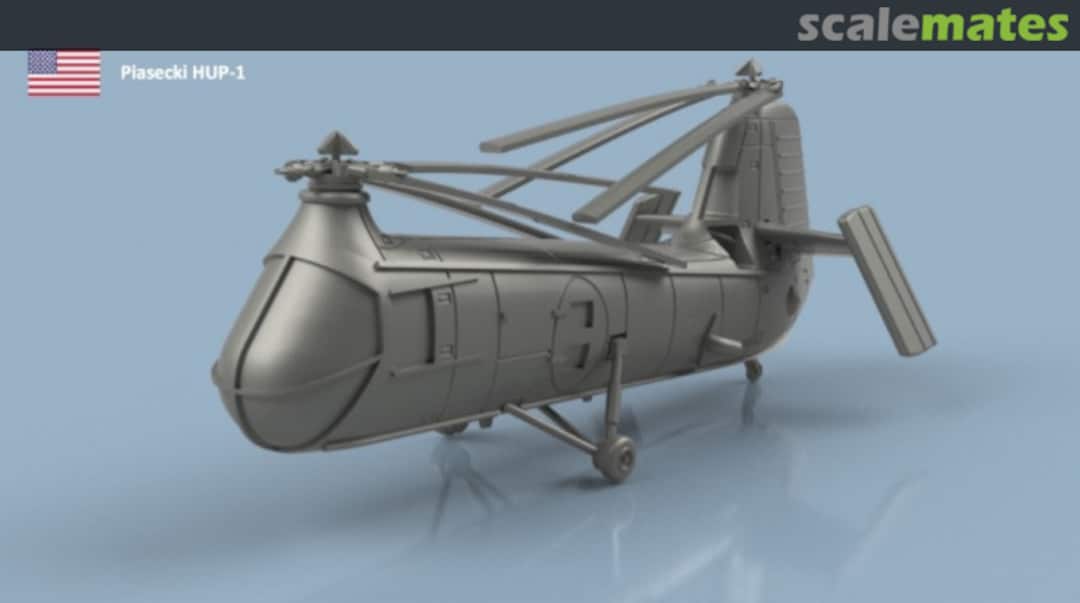 Boxart Piasecki HUP 1 - folded blades 3D 350 553PL L'Arsenal Boxart Piasecki HUP 1 - folded blades 3D 350 553PL L'Arsenal