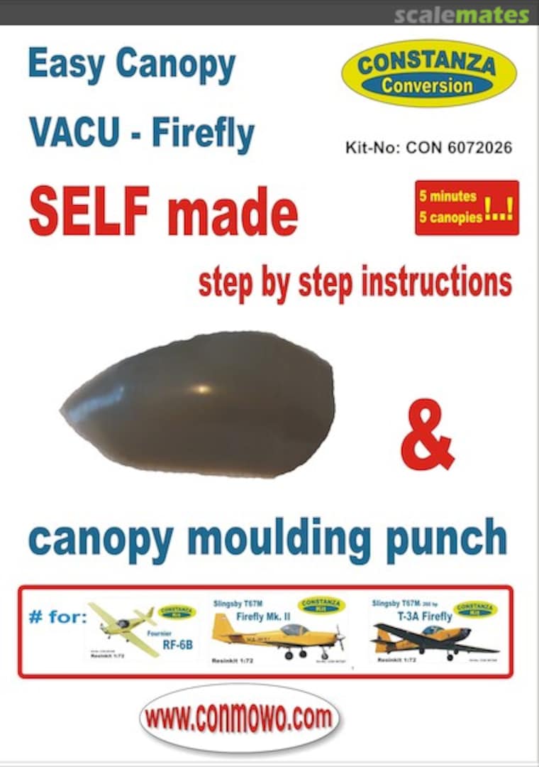 Boxart Firefly Canopy Moulding Punch CON 6072026 Constanza Kit Boxart Firefly Canopy Moulding Punch CON 6072026 Constanza Kit