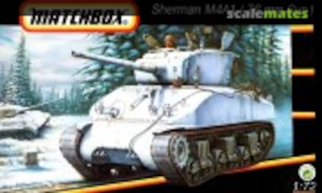 1:72 Sherman M4A1 (76 mm Gun) (Matchbox 40181)