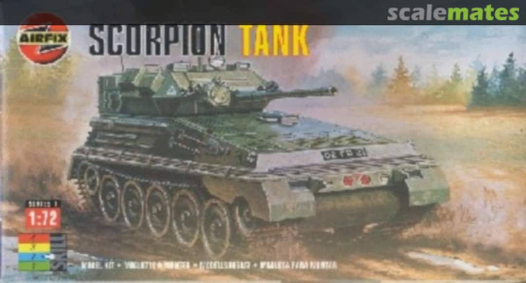 Boxart Scorpion Tank 01320 Airfix Boxart Scorpion Tank 01320 Airfix