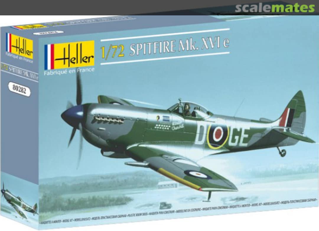 Boxart Spitfire Mk.XVI e 80282 Heller Boxart Spitfire Mk.XVI e 80282 Heller