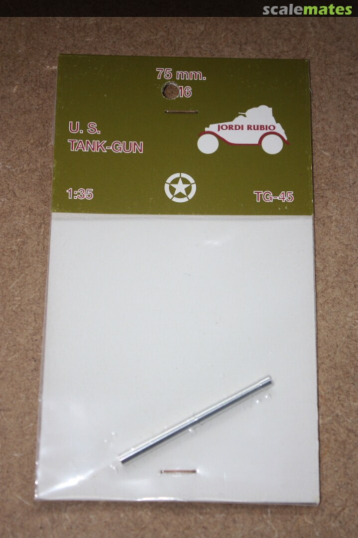 Boxart 75mm US Tank Gun Chaffee TG-45 Jordi Rubio Boxart 75mm US Tank Gun Chaffee TG-45 Jordi Rubio
