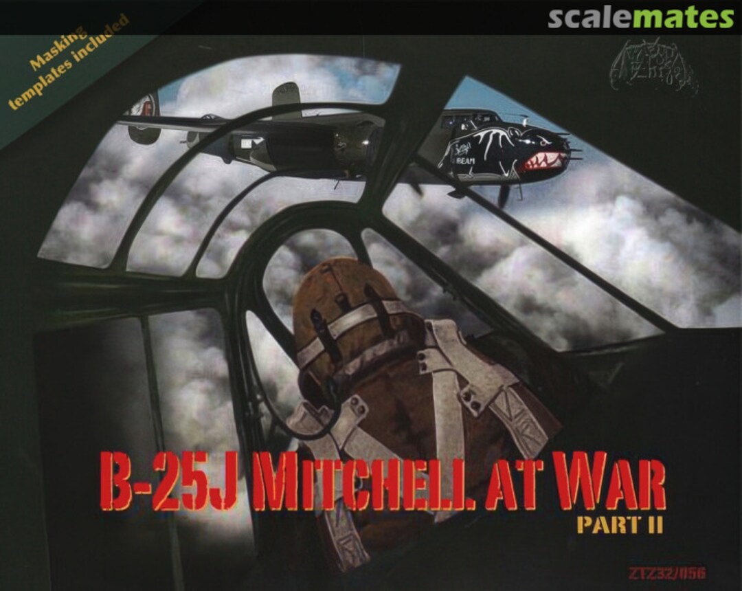 Boxart B-25J Mitchell at War ZTZ32/056 Zotz Decals Boxart B-25J Mitchell at War ZTZ32/056 Zotz Decals
