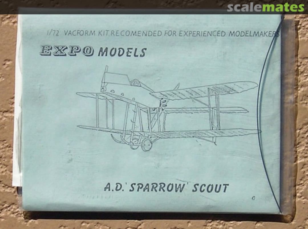 Boxart A.D. Sparrow Scout EXPO Models Boxart A.D. Sparrow Scout EXPO Models