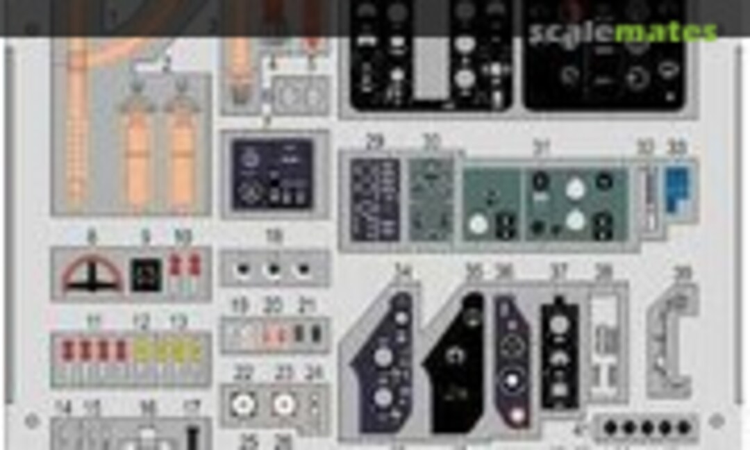 1:32 N1K2-J Shiden Kai interior S.A. (Eduard 33132) 33132