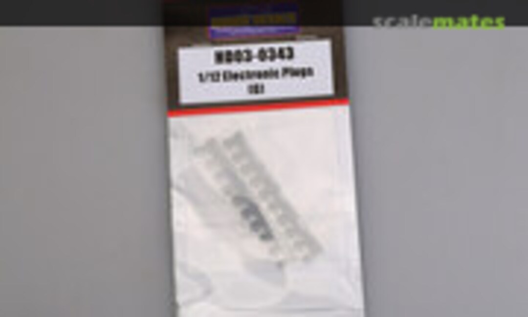 1:12 Electronic Plugs G (Hobby Design HD03-0343) HD03-0343