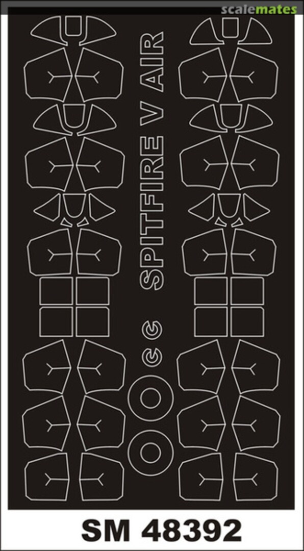 Boxart Spitfire Mk.Vb SM48392 Montex Boxart Spitfire Mk.Vb SM48392 Montex