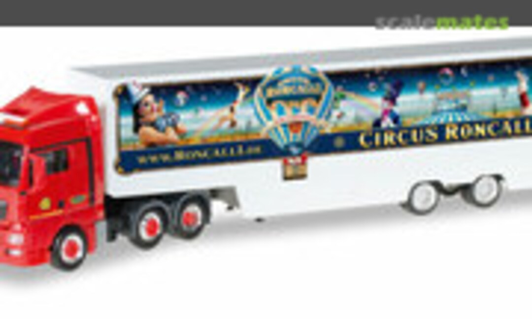 MAN TGX XLX Koffer-Sattelzug &quot;Circus Roncalli&quot; (Herpa 306744)