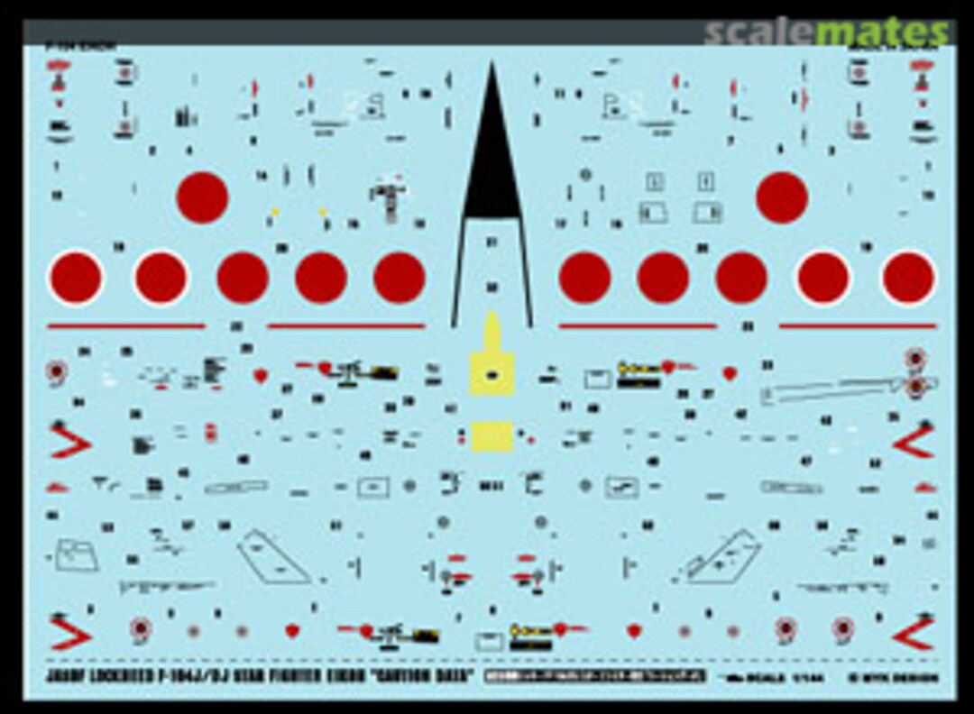 Boxart JASDF Lockheed F-104J/DJ Star Fighter Eikoh `Caution Data` A-340 MYK Design