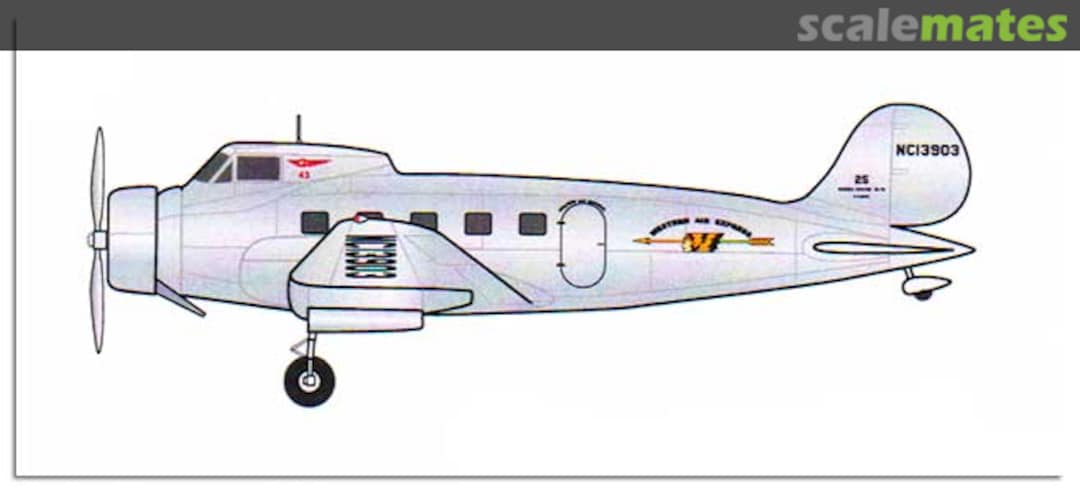 Boxart Clark GA-43 Western Air Express YO-10R Welsh Models Boxart Clark GA-43 Western Air Express YO-10R Welsh Models