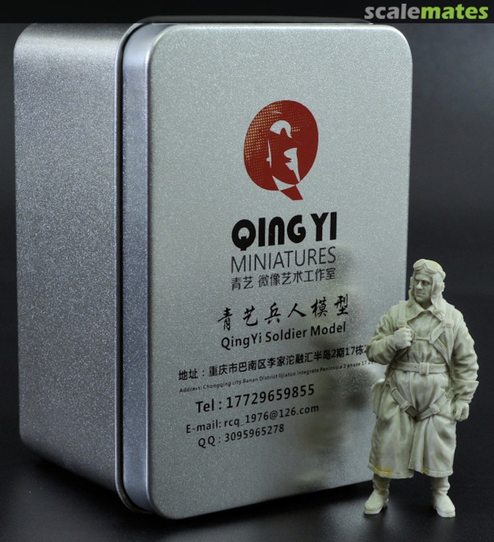 Boxart WWII Soviet Fighter Pilot QY32006 Qing Yi Miniatures Boxart WWII Soviet Fighter Pilot QY32006 Qing Yi Miniatures