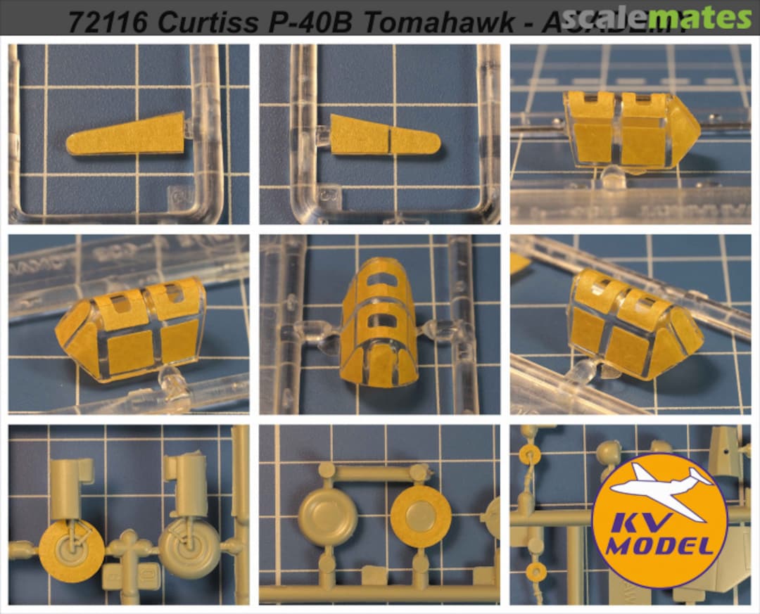 Contents Curtiss P-40B Tomahawk 72116 KV Models