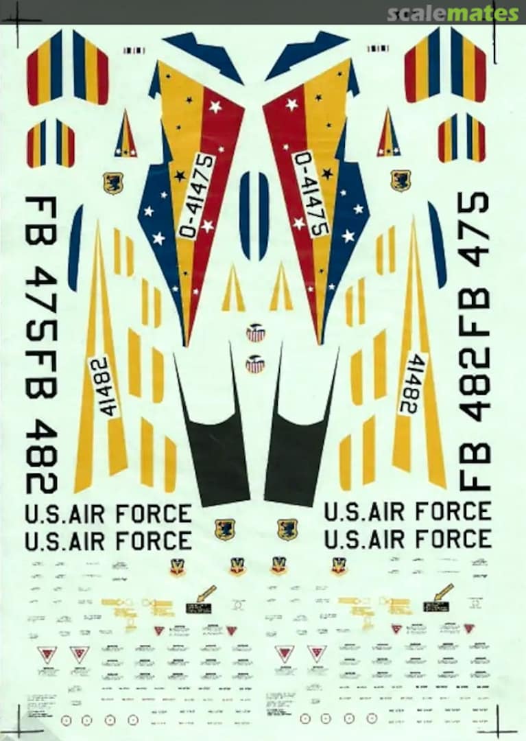 Boxart F-101A/C Voodoo 72-223 Microscale Boxart F-101A/C Voodoo 72-223 Microscale