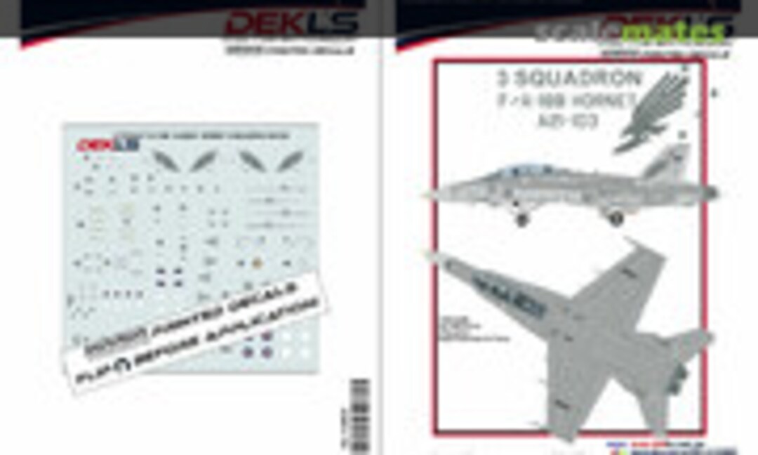 1:144 F/A-18B Hornet (DEKL's DL144037) DL144037