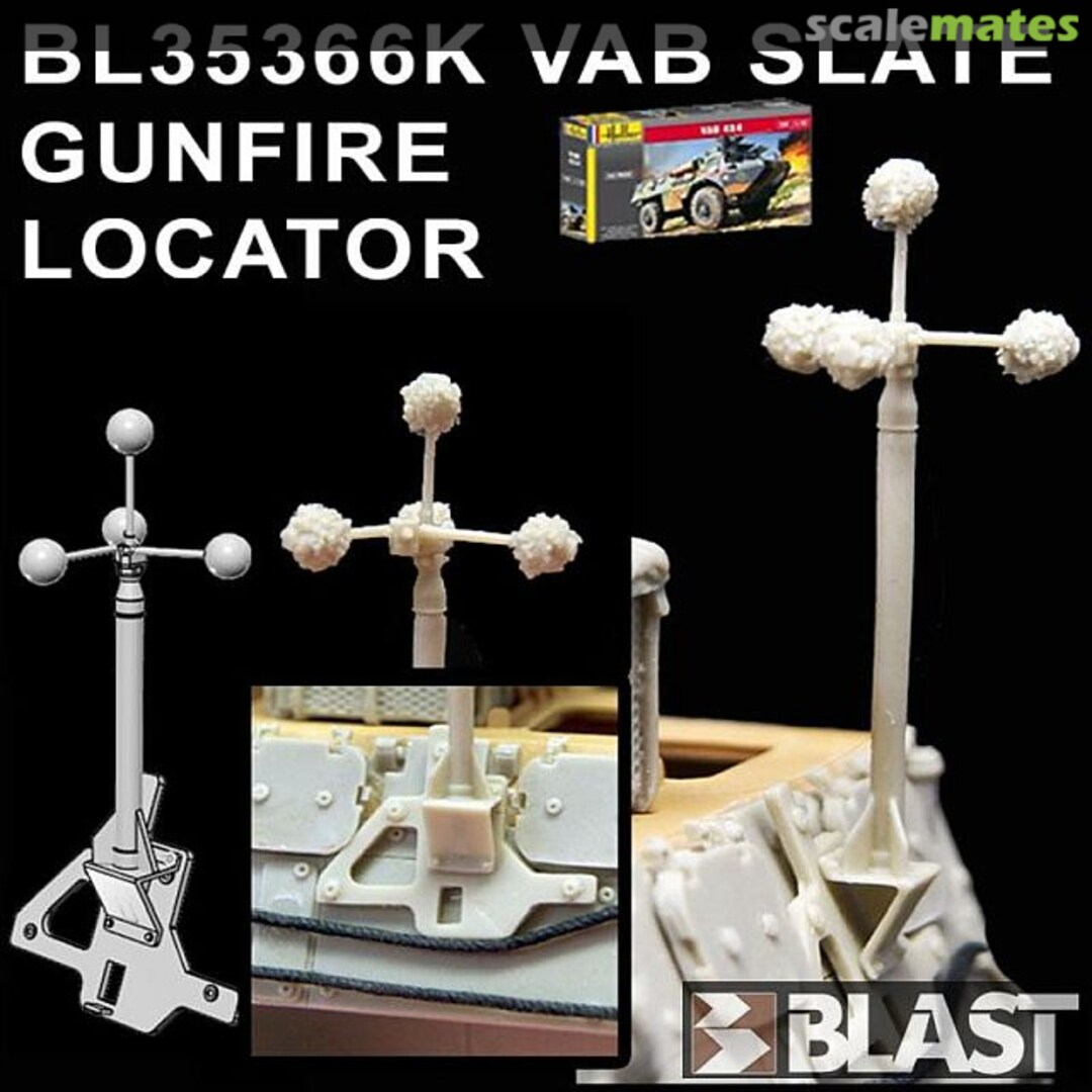 Boxart VAB SLATE Gunfire Locator BL35366K Blast Models Boxart VAB SLATE Gunfire Locator BL35366K Blast Models