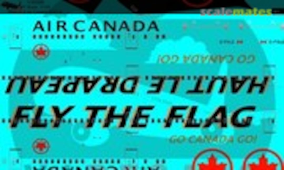 1:144 Air Canada Boeing 787-9 (V1 Decals V1D0680-144) V1D0680-144