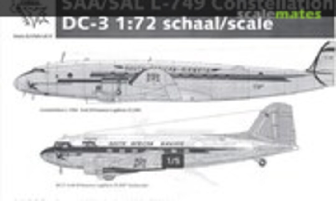 1:72 SAA Constellation / DC-3 (Cloud Master 72/14) 72/14