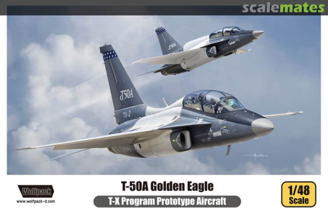 Boxart T-50A Golden Eagle (T-X Program Prototype Aircraft) WP14810 Wolfpack Boxart T-50A Golden Eagle (T-X Program Prototype Aircraft) WP14810 Wolfpack