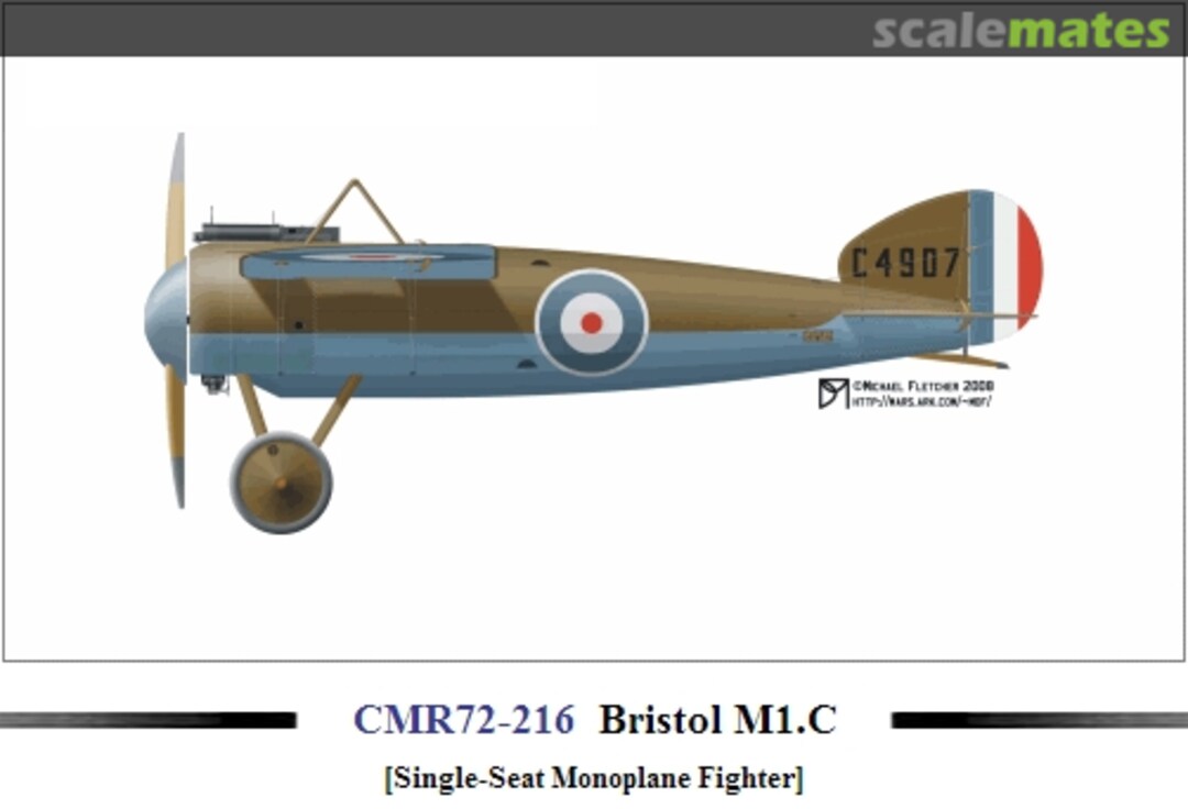 Boxart Bristol M.1C CMR72-216 CMR Boxart Bristol M.1C CMR72-216 CMR