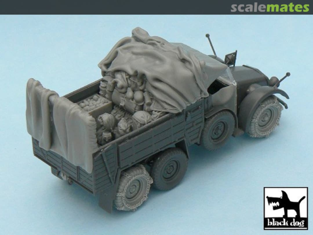 Boxart Krupp Protze accessories set T48039 Black Dog Boxart Krupp Protze accessories set T48039 Black Dog