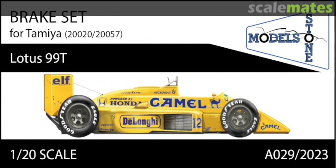 Boxart Lotus 99T Brake Set A029/2023 Stone Models Boxart Lotus 99T Brake Set A029/2023 Stone Models