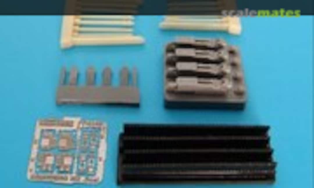 1:48 Browning M2 .50 cal. Wing mounted – (electrical release) (Aires 4249) 4249