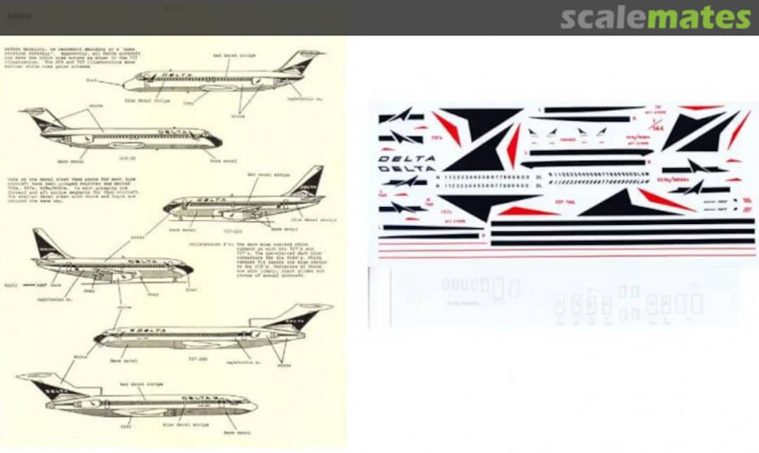 Boxart Delta (Widget) Narrowbodies (727 / 737 / DC-9 / MD-80) AD5099 ATP Airliners America Boxart Delta (Widget) Narrowbodies (727 / 737 / DC-9 / MD-80) AD5099 ATP Airliners America
