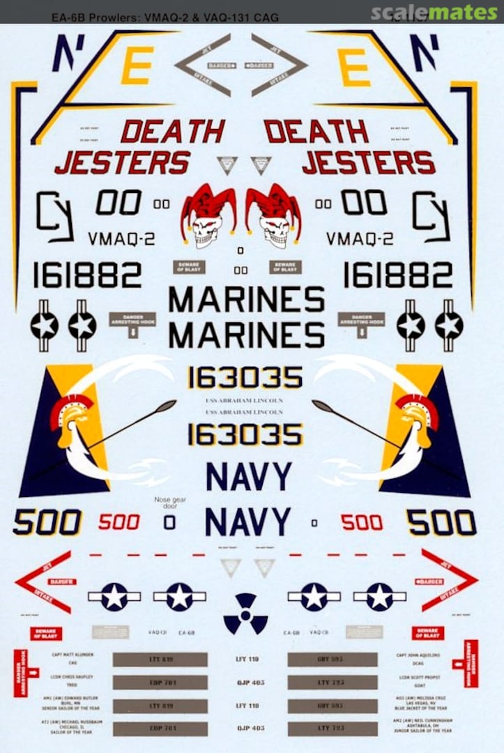 Boxart EA-6B Prowlers 48-1167 Microscale Boxart EA-6B Prowlers 48-1167 Microscale