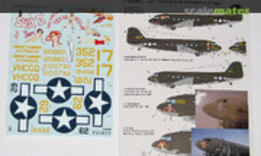 1:48 C-47 Pin-Up Nose Art (Foxbot 48-018A) 48-018A