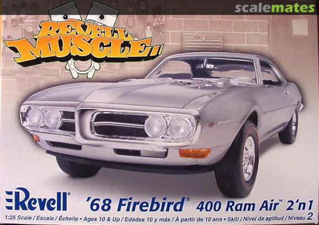 Boxart '68 Firebird 400 Ram Air 2 'n 1 85-2342 Revell