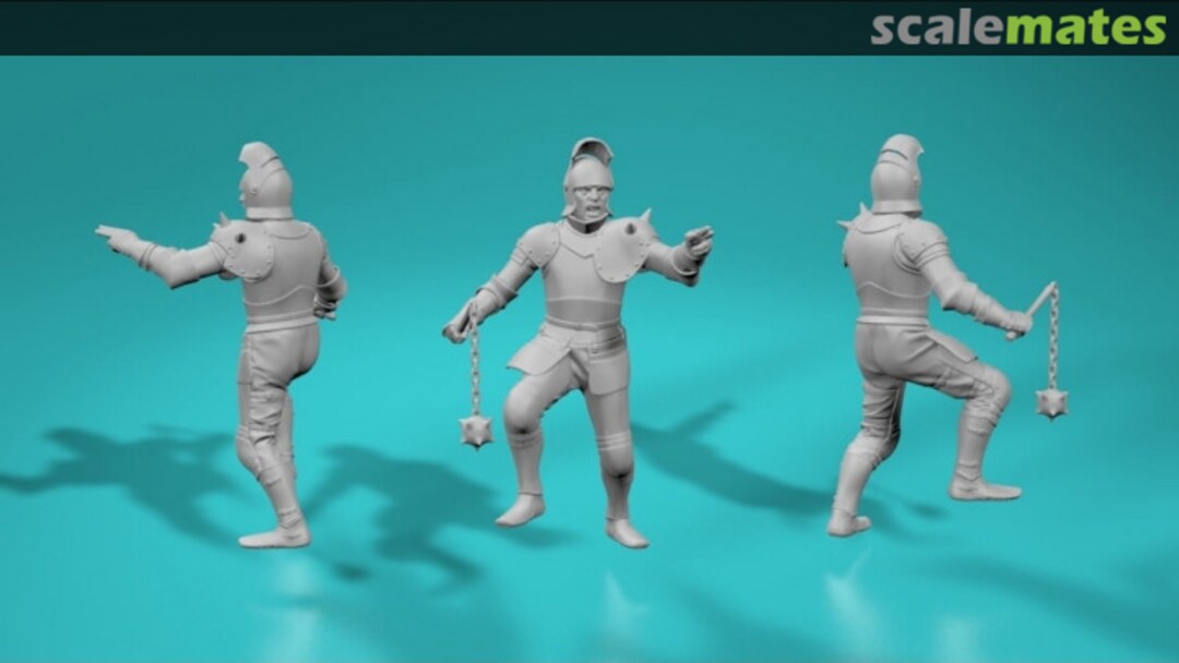 Boxart Knight - pose no 4 (1 figure) 99209028-72 EMP3d