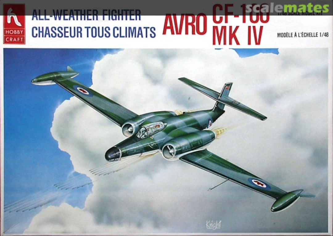 Boxart Avro CF-100 MK IV HC1650 Hobbycraft Boxart Avro CF-100 MK IV HC1650 Hobbycraft