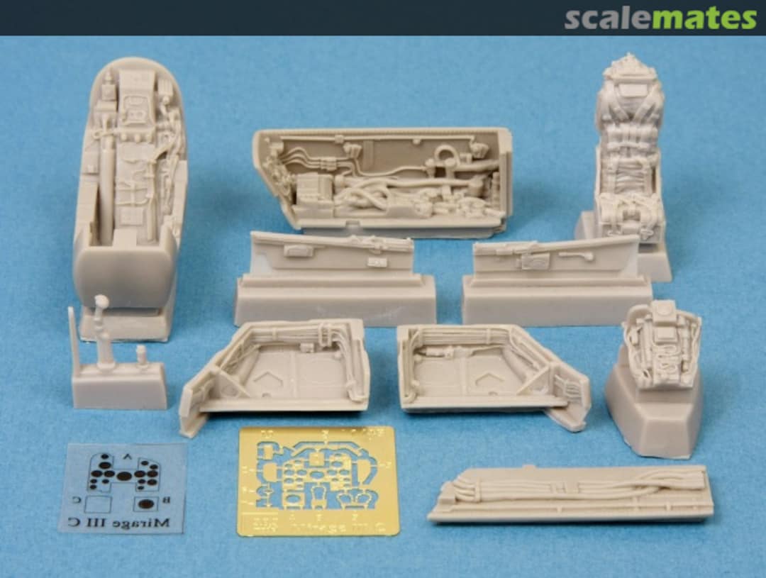 Boxart Mirage III C - Detail Set 48014 SBS Model Boxart Mirage III C - Detail Set 48014 SBS Model