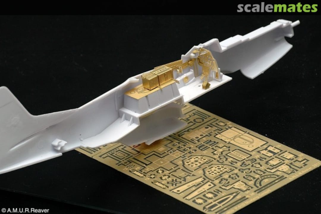 Boxart P-51D Mustang Cockpit and Radio Set PE4805 A.M.U.R. Reaver Boxart P-51D Mustang Cockpit and Radio Set PE4805 A.M.U.R. Reaver