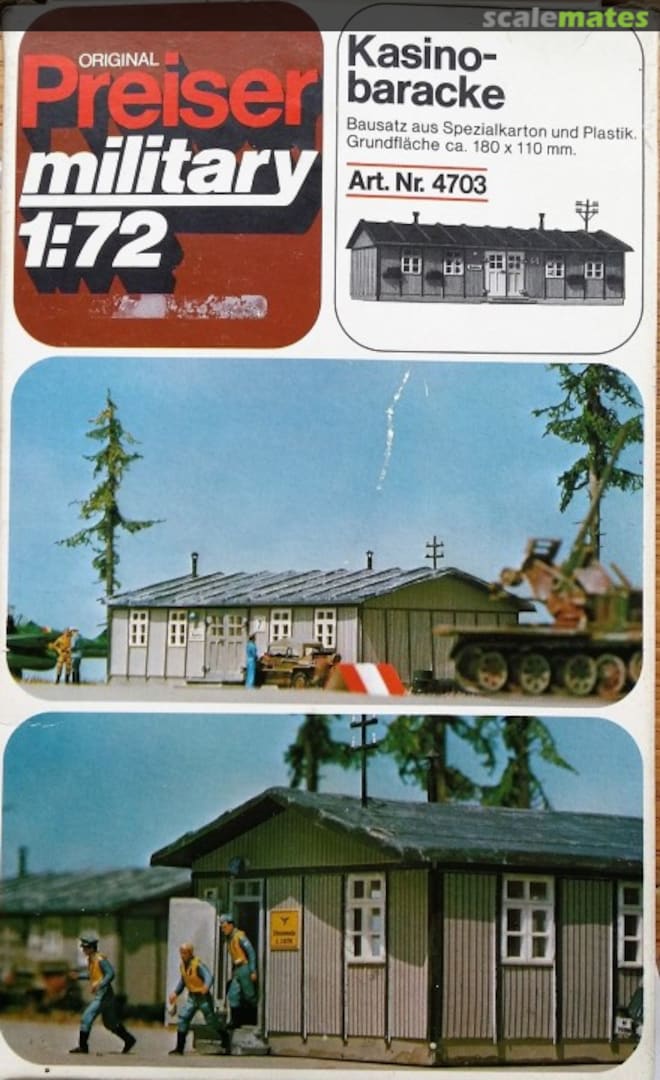 Boxart Kasino-Baracke 4703 Preiser